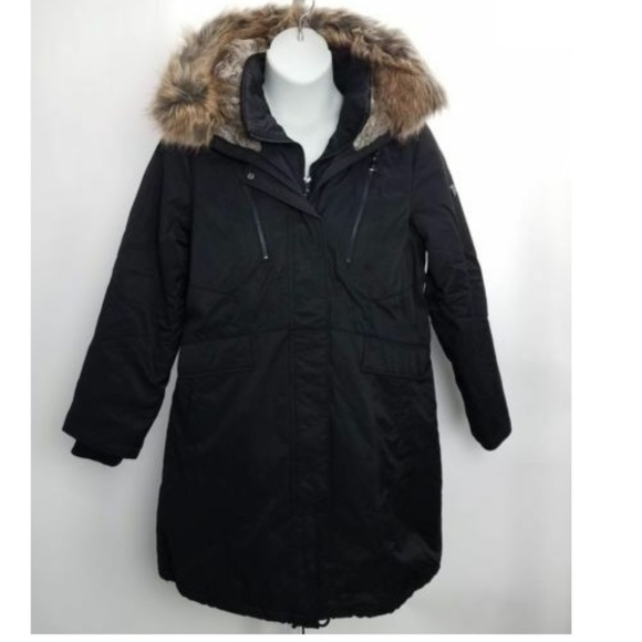 1 Madison Expedition Women's Faux Fur Hooded Parka - Picture 2 of 6